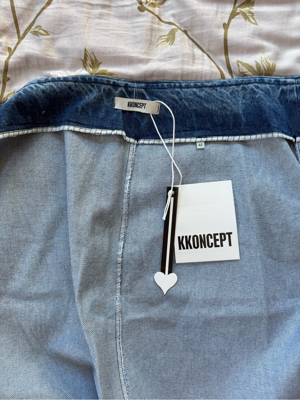 Nwt Kkoncept Maxi Bodycon Skirt With Asymmetrical Zipper. Size: 42 — image 4 of 6